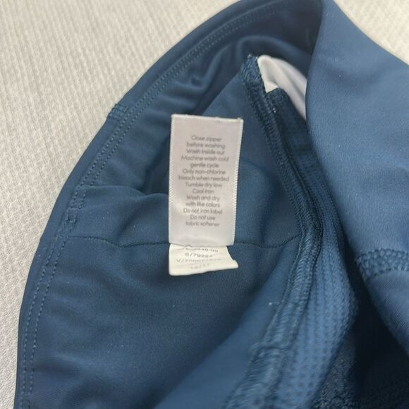 ATHLETA XS Tropical Oasis Contender 7/8 Tight Lagoon Teal - Picture 11 of 14